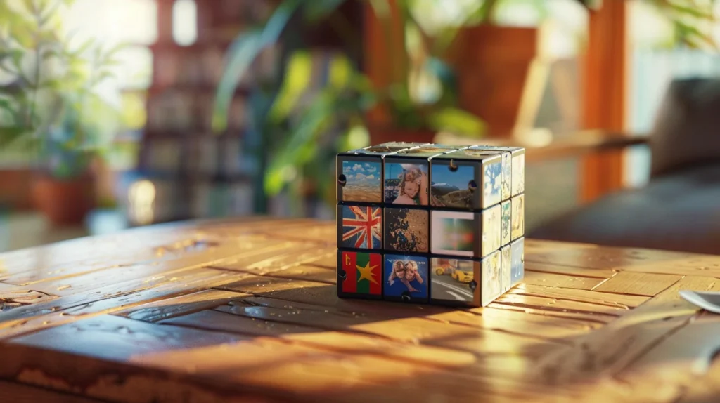 rubik's cube personnalisé